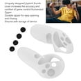 thumbnail image 3 of Controller Grips Cover, Silicone Comfortable Grip Controller Protective Cover Precise with Joystick Cover for Quest 3, 3 of 7