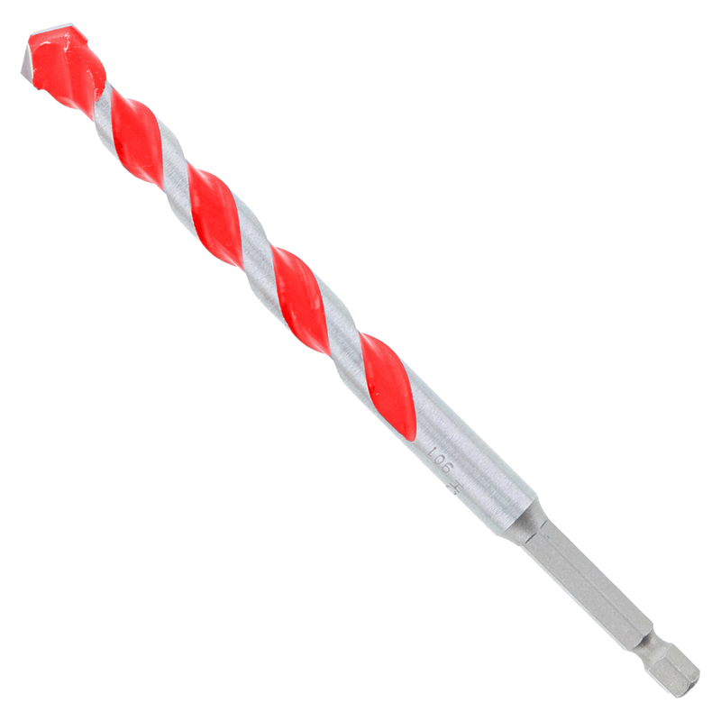 Diablo SPEEDemon 7/16 in. S X 6 in. L Carbide Tipped Red Granite Hammer Bit 1 pk
