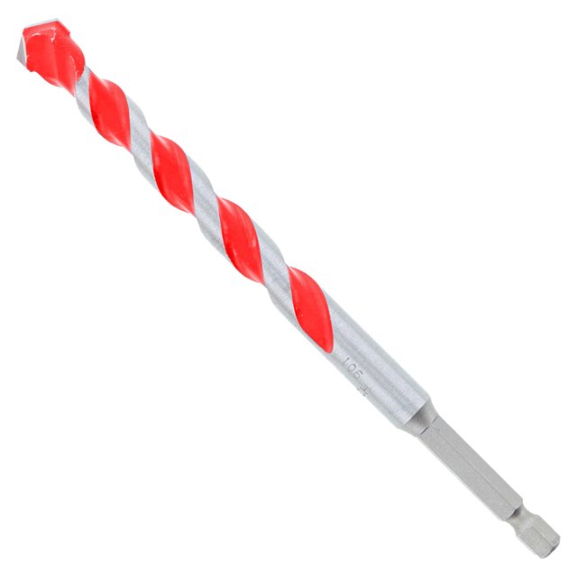 Diablo SPEEDemon 7/16 in. S X 6 in. L Carbide Tipped Red Granite Hammer Bit 1 pk