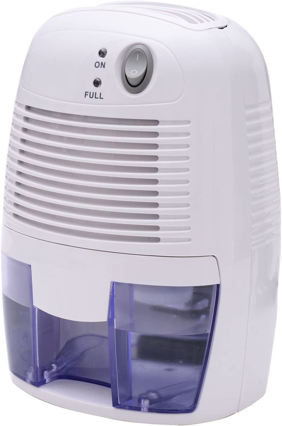 Mini Dehumidifier, 500ml Water Tank, Auto Shut Off, USB Powered, 1 Pack