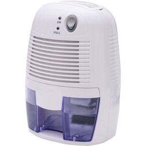 Mini Déshumidificateur, 500ml Réservoir d'eau, arrêt automatique, USB Propulsé, paquet de 1