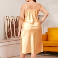 thumbnail image 4 of Timegard Vêtements de Nuit pour Femmes Nuisettes Sans Manches à Col Bénitier Douces à Bretelles Spaghetti Ajustables Robe de Nuit, 4 of 4