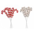 thumbnail image 1 of Bundle Of 6 Striped Candy Cane Pick (Asstd) - Set of 12, 1 of 4