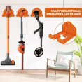 thumbnail image 4 of Garage Tool Organizer Wall Mount Trimmer Hanger Heavy Duty Power Tool Storage Rack for Weed Eater, String Trimmer, Hedge Trimmer, Garden Tools, Shovels, , 2 Hooks, 6 Screws, 6 Screwdriver Sleeves, 4 of 9