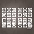 thumbnail image 4 of 24PCS Painting Stencil DIY Mandala Pattern Drawing Template Journal Stencil, 4 of 10