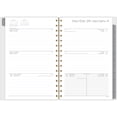 thumbnail image 3 of 2026 Mead® Blurred Floral Pink Small Weekly Clear Poly Cover Planner, 3 of 6