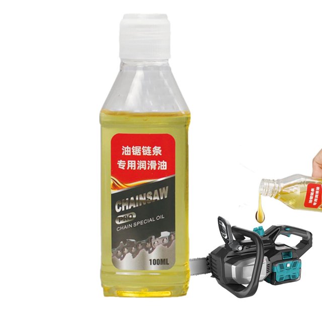 Woodworking Tools Set Chain Oil 100Ml Multi Purpose Synthetic Hain Lubricant Versal for Hedge Trimmer Sliding Door Sewing Machine to Fast Efficient Cutting(100Ml)