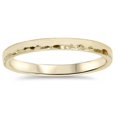 thumbnail image 1 of Bague en Or Jaune 14K Martelée de 2 mm, 1 of 2