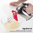 thumbnail image 3 of Baking Splash Guard, PP Silicone Mélange Bol Éclaboussures de Garde pour les Fouets, 3 of 8