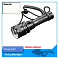 thumbnail image 2 of IPX8 Waterproof Professional Diver Light Powerful Led Diving Flashlight LED Underwater 200M Torch Lamp Lanterna ,Portable, 2 of 6