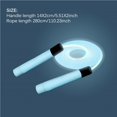 thumbnail image 4 of Glowing Jump Ropes Develop Children's Sports Interest Skipping Rope Fitness Exercise Adjustable Rope for Kids Men Women Indoors Outdoors, 4 of 9