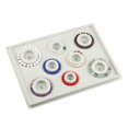 thumbnail image 4 of 4Pcs Bead Design Board Bracelet Design Board Flocked Bead Board Necklace Beading Jewelry Organizer Tray DIY Making Tray, 4 of 7