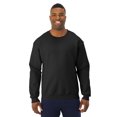 thumbnail image 1 of Jerzees Chandail Molletonné Ras du Cou NuBlend Super Sweats pour Hommes, 2X, Noir, 1 of 4