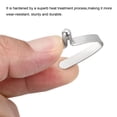 thumbnail image 4 of Uxcell 8x5mm Kayak Paddle Snaps Hollow Button Single Pin Lock Tube Spring Clips for Tent Pole, 8 Pack, 4 of 6