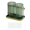 thumbnail image 1 of MesaSe Chopsticks Storage Tube Wall-mounted Standing Space Saving Quick Draining Great Stickiness Keep Neat Nordic Style Punch-free Tableware Rack Kitchen Stuff, 1 of 8