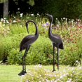thumbnail image 1 of Sunjoy Bronze Color Cast Aluminum Crane Set, 1 of 6
