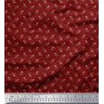 thumbnail image 1 of Soimoi Polyester Crepe Fabric Swirl,Triangle & Floral Artistic Decor Fabric Printed Yard 52 Inch Wide, 1 of 3