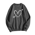 thumbnail image 1 of EQWLJWE Chemisiers d'Été à Manches Longues Mode pour Femmes Imprimé Décontracté T-Shirt à Manches Longues à Col Rond Hauts Vêtements d'Automne pour Femmes, 1 of 3