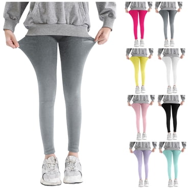 LOVZFMLL Leggings pour Filles Coupe Ajustée Pantalons de Survêtement Décontractés Longueur Cheville Pantalons de Détente Pyjamas Confortables Doux Vêtements de Nuit Pantalons Vêtements pour Tout-Petites Filles 2-3 Ans