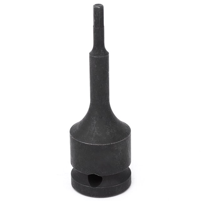 Socket Adaptor, Recessed Groove Design Thickened Hex Bit Socket Rustproof For Repair Tool H4