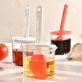 thumbnail image 1 of YAOMOBB Barbecue Brush Bottle Heat Resistant Oil Brush Dispenser Clear Scale Spout Design Kitchen Gadget, 1 of 7