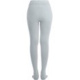 thumbnail image 3 of ORUYROP Women's Solid Colored Opaque Microfiber Footed Tights, 3 of 7