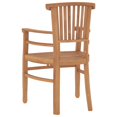 thumbnail image 5 of vidaXL 5 Piece Garden Dining Set Solid Wood Teak, 5 of 5