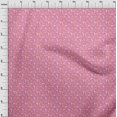 thumbnail image 4 of oneOone Viscose Chiffon Pink Fabric Colorful Dinosaur Cartoon Craft Projects Decor Fabric Printed By The Yard 42 Inch Wide, 4 of 5