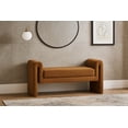 thumbnail image 2 of Meridian Furniture Banc en Velours à Selle Stylet, 2 of 7