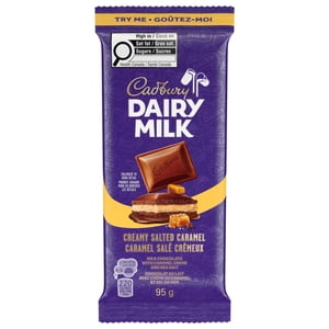 Cadbury Dairy Milk Creamy Salted Caramel Chocolate Bar