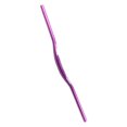 thumbnail image 2 of Deluxe Mountain Bike Handlebar 31.8mm DH Sweep Back 15 MTB High Rise Bar Purple, 2 of 8