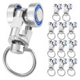 thumbnail image 1 of SHISUYAN 12pcs Metal Curtain Track Rollers Smooth Sliding Pulley Runners For Various Curtain Types Track Pulley Window Pulleys Curtain Runners, 1 of 9