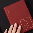 thumbnail image 2 of Carnet de notes A7 en cuir, 9 x 14 cm, 256 pages, Mini carnet de voyage, cadeau d'anniversaire, pour femme et homme, bloc-notes, agenda personnel, noir, 2 of 5