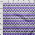 thumbnail image 3 of oneOone Polyester Spandex Medium Purple Fabric Chevron Sewing Craft Projects Fabric Prints By Yard 56 Inch Wide-B0, 3 of 5