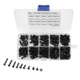 thumbnail image 3 of Fixation, 300pcs M3 Noir 10.9 Vis à Douille Hexagonale Réparation Accessoire de Niveau Supérieur Qualité, 3 of 14