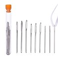 thumbnail image 2 of SZYXZSY 9Pcs Large Eye Blunt Needles Steel Yarn Knitting Needles Sewing Needles, 2 of 2