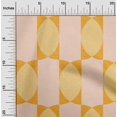 thumbnail image 2 of oneOone Polyester Spandex Light Pink Fabric Geometric Allover Shape Quilting Supplies Print Sewing Fabric By The Yard 56 Inch Wide, 2 of 4
