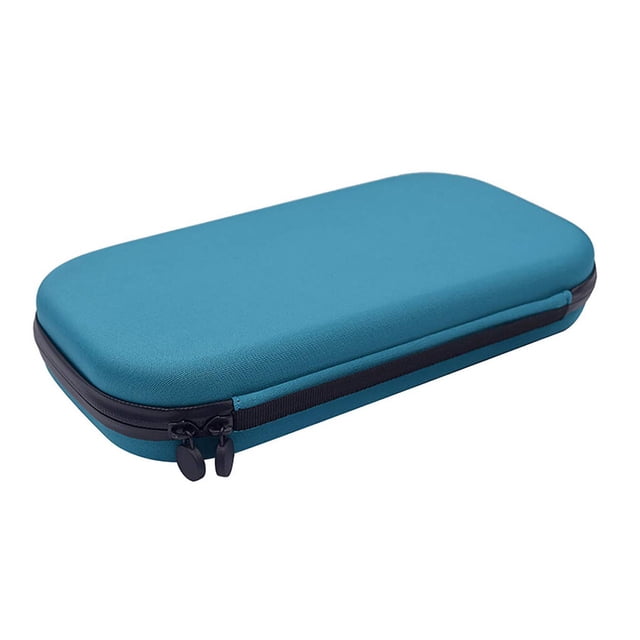 Portable Shockproof Stethoscope Storage Bag Built-in Mesh Bag Organizer Zipper Storage Case, Blue