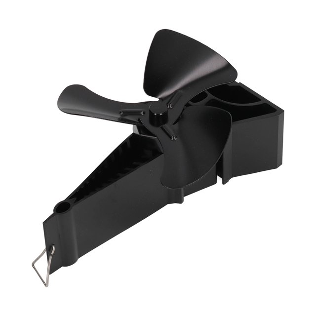 Wood Stove Fan, 3 Blade Automatic Startup Heat Powered Thermoelectric Fan For Home