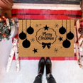 thumbnail image 2 of WIFKLSIIPG Funny Christmas Doormat Merry Catmas Doormat Meowy Christmas Doormat Cat Doormats Funny Welcome Mat Funny Doormat front Porch Rug Doormat Cute Warming Carpet, 2 of 5