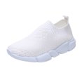 thumbnail image 3 of Espadrilles de Sport pour Femmes - Chaussures de Course Décontractées à Enfiler, Design en Maille Confortable pour Activités de Plein Air, 3 of 5