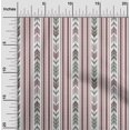 thumbnail image 1 of oneOone Georgette Viscose Fabric Arrow & Stripe Geometric Fabric Prints By Yard 42 Inch Wide, 1 of 4