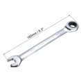 thumbnail image 2 of Unique Bargains 7/16" Ratcheting Combination Wrench SAE 72 Teeth 12 Point Ratchet Box Ended Spanner Tools, Cr-V, 2 of 5