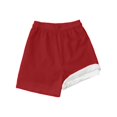 thumbnail image 2 of Boy Swim Trunks Kids Toddler Boys Solid Color Quick Dry Swim Trunks with Compression Liner Stretch Swim Shorts Rash Guard for Boys Red 7 Years, 2 of 3