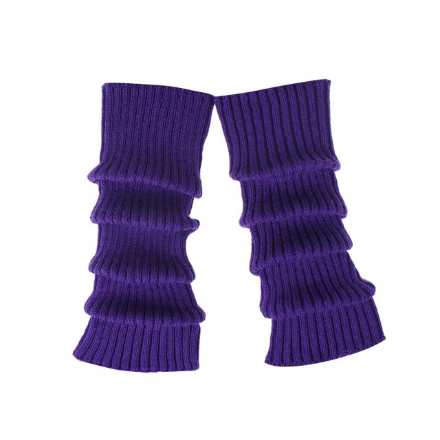 Lot de 2/lot Texture Rétro pour Jambes Tendance Chaleur Haute Multicolore Concert Fashinable 2 Pcs et Jambes pour Occasions - Multicolore Doux et Agréable pour la Peau Violet Profond