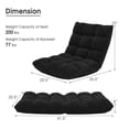 thumbnail image 4 of Patiojoy Chaise de Sol Réglable à 14 Positions, Fauteuil de Jeu Rembourré Inclinable, 4 of 6
