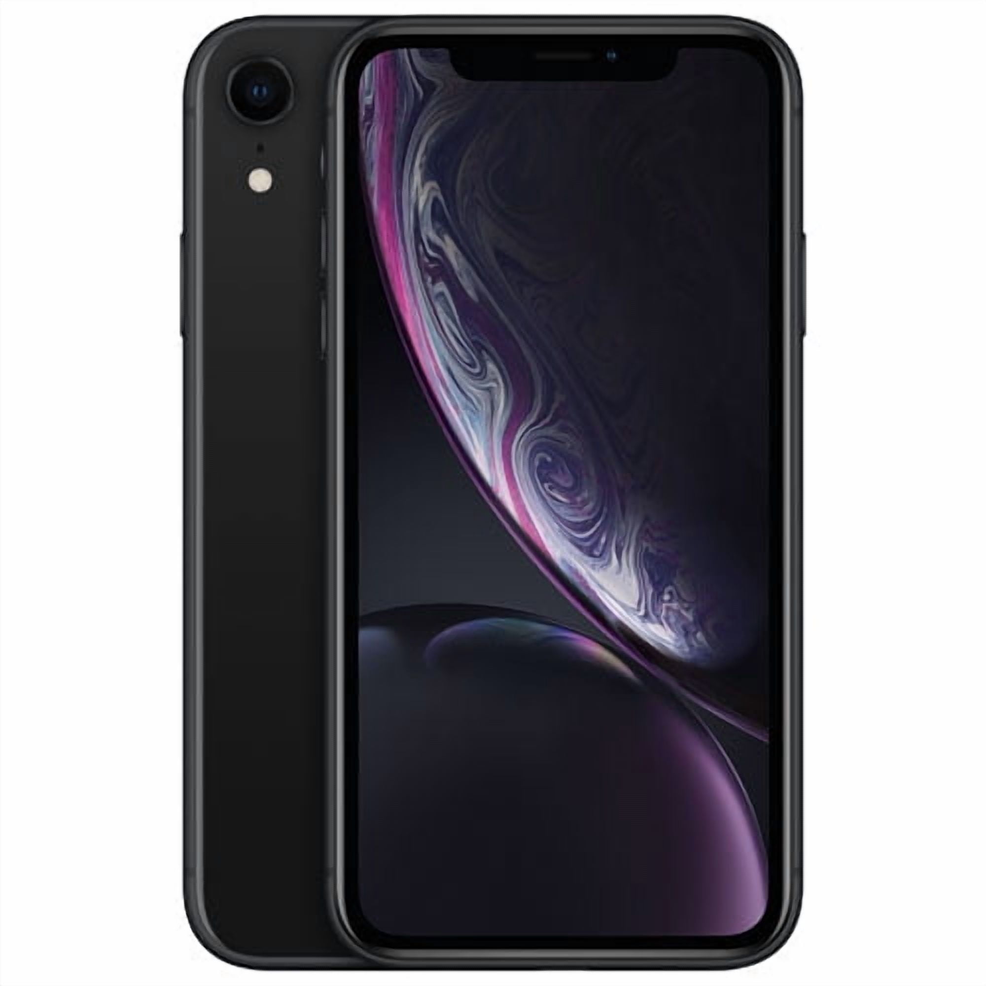 Restored Apple iPhone XR – 64GB – Black – Unlocked Smartphone – Refurbished (Fair Condition)
