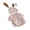 Pink, variant on EYIIYE Infant Baby Girls Boys Easter Romper 3M 6M 12M 18M Newborn Short Sleeve Jumpsuit Crew Neck Bodysuit Carrot Bunny Egg Print Romper with Hat Casual Cute Cartoon Rabbit Costume