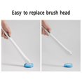 thumbnail image 3 of Bathroom Disposable Toilet Brush, 3 Layers Disposable Toilet Cleaner Brush  For Sinks, 3 of 8