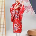 thumbnail image 1 of EGNMCR Mode Kimono pour Filles Tradition Améliorée Impression Cardigan Pyjama Robe Formelle Ensemble Kimono Serveur Fille, 1 of 5